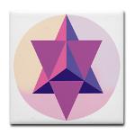 sixth_chakra_merkaba_tile_coaster