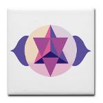 sixth_chakra_merkaba_with_petals_tile_coaster